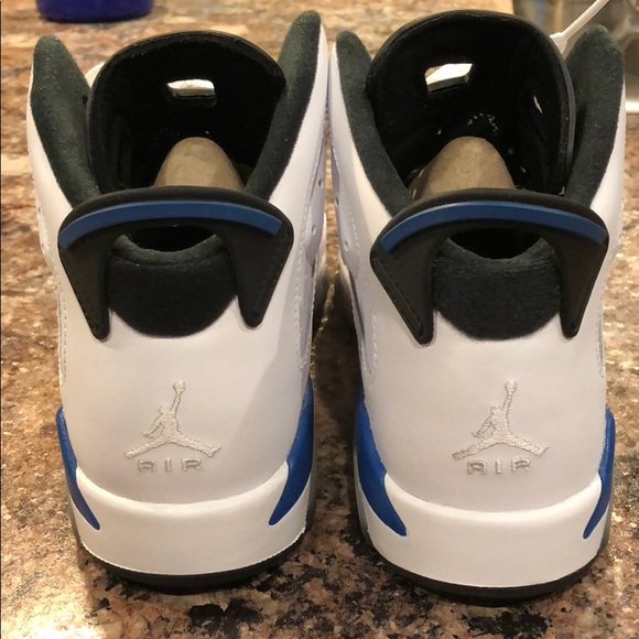 Air Jordan 6 Sport Blue GS - Picture 3 of 8